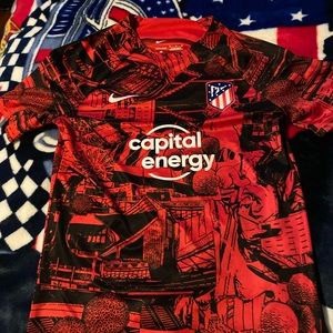 Atlentico Madrid soccer jersey